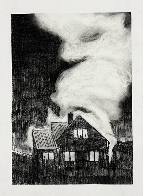 Экскурсия с художниками по выставке «УГОЛЬ»