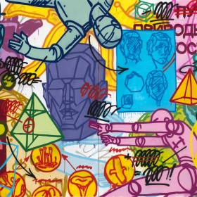  Граффити-раскраска